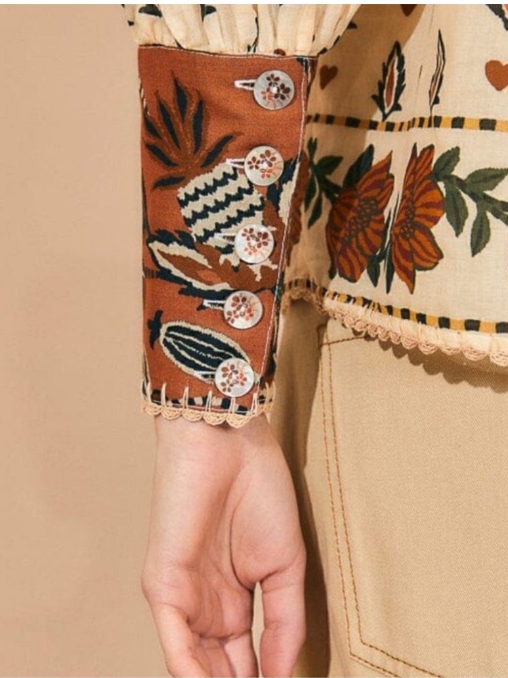FARM Rio Ainika Printed Blouse - Picture 3 of 7